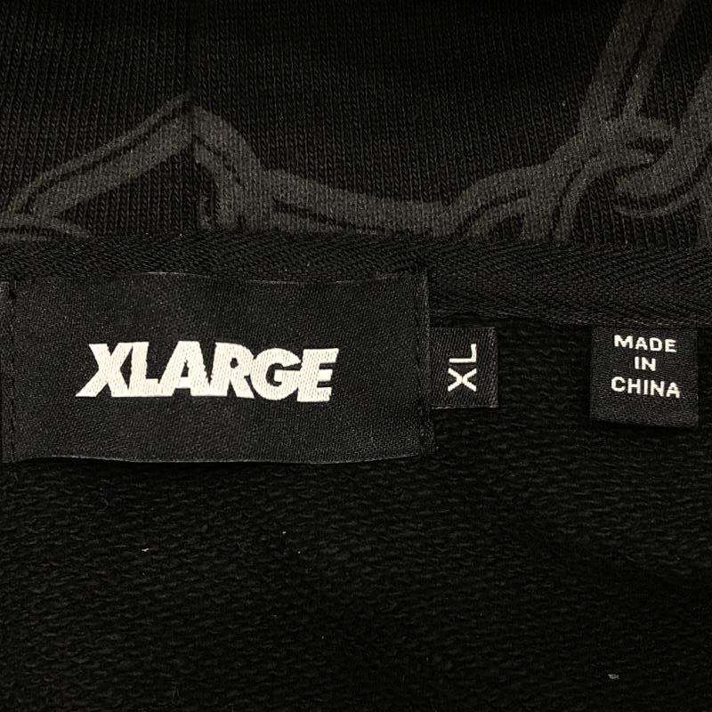 【中古】X-LARGE×Crawling Death Chain Hooded Sweat ブラック XL 101241012020　エクストララージ[240024457856]_画像7