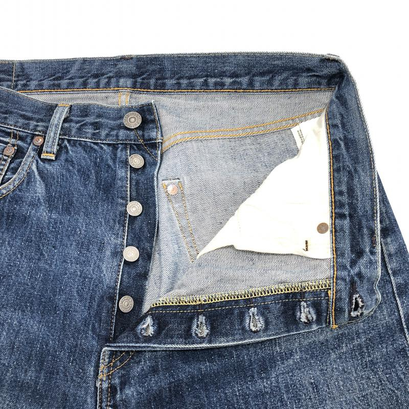 【中古】LEVI'S LVC 1955年モデル サイズW33×L34(裾上げ品) インディゴ 50155-0116 リーバイス[240024457757]_画像4