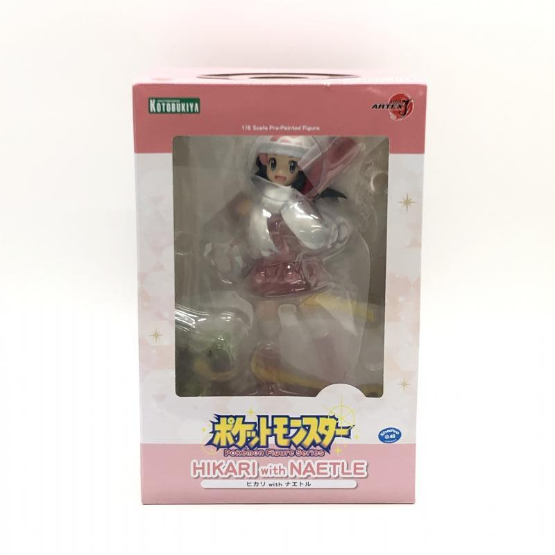 【中古】未開封)ARTFX J ヒカリ with ナエトル 1/8[240024447220]_画像1