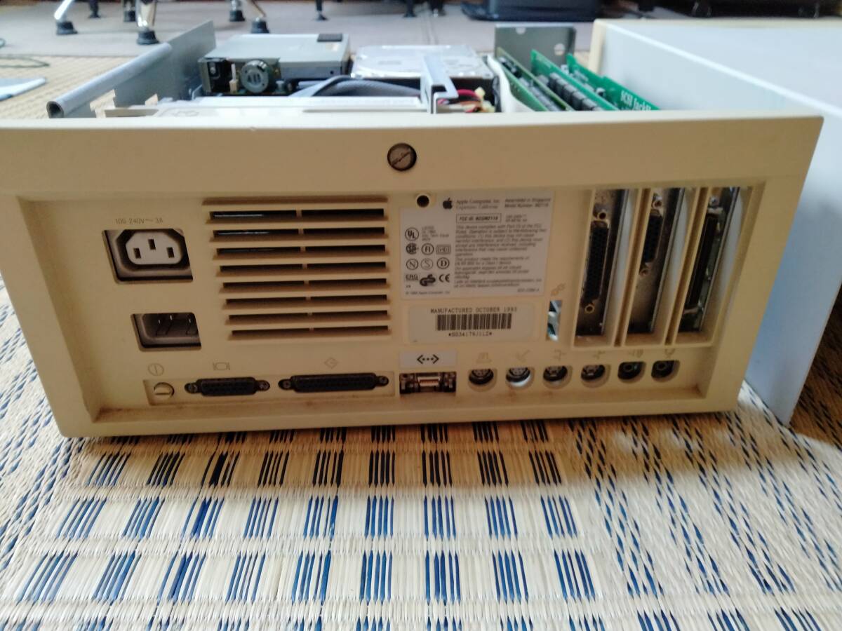 Macintosh Quadra 650 ジャンク 【通電・起動音確認】_画像3