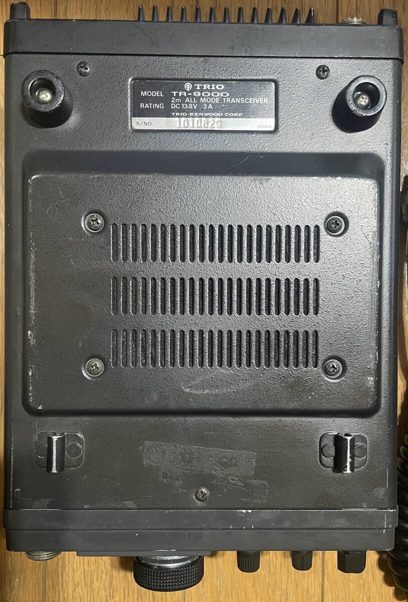 TRIO (現KENWOOD) TR-9000 前期タイプ(表示パネル赤色) 動作品_画像5