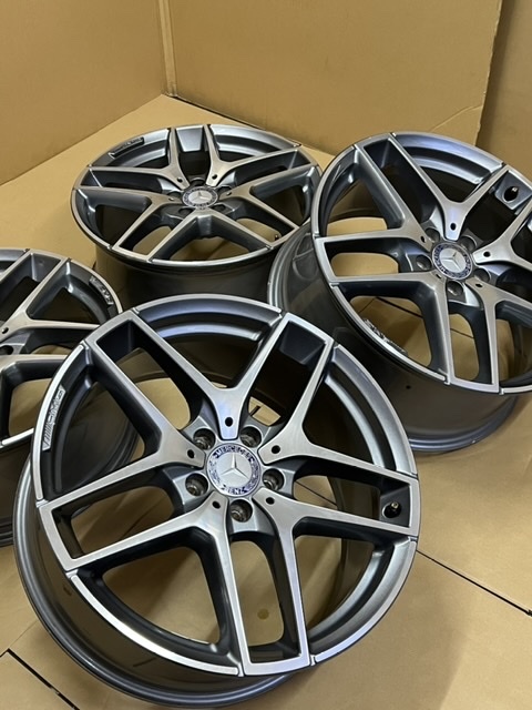 中古ホイール４本セット メルセデスベンツ GLC W253 AMG 純正アルミホイール 19インチ 8J×19H2ET38 5H PCD112 4本 MERCEDES-BENZ AMG _画像2