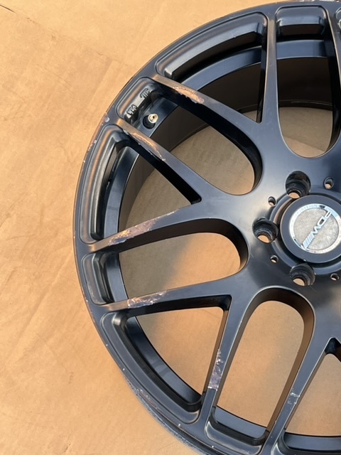 中古ホイール４本セット　 アルファード ヴェルファイア エスティマ クラウンマジェスタ 等 20×8.5JJ+35 PCD114.3 _画像9