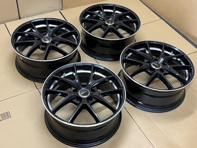 中古ホイール４本セット　Advanti Advanti Racing VIGOROSO RACING 18×7.5JJ+37 PCD112 ハブ-66.6_画像4