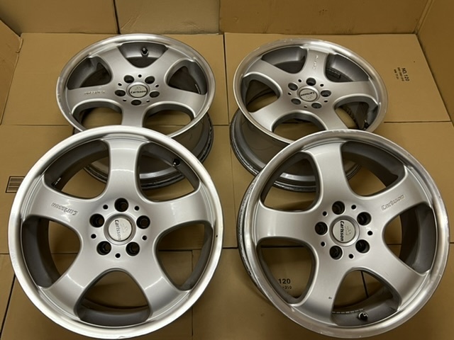 中古ホイール４本セットCARLSSON メルセデス・ベンツ、アウディ 8.5.0J×18H2ET40 PCD112 メルセデス・ベンツ、アウディ 8.5.0J×18HET40 の画像2