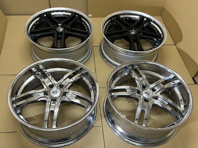 中古ホイール４本セット　LEXUS, BMW 21×9JJ+18(2) 21×9.0JJ+32(2) PCD120 LEXUS, BMW 21×9JJ+18(2) 21×9.0JJ+32(2) PCD120 _画像1