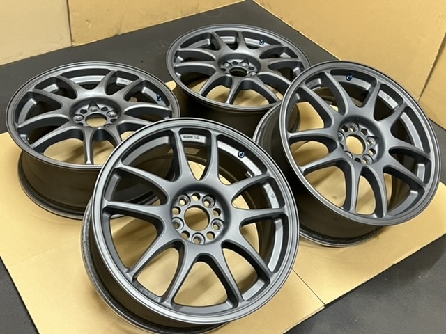 中古ホイール４本セット WORK EMOTION CR KAI 17×7.0JJ+47 PCD100 中古ホイール４本セット WORK EMOTION CR KAI 17×7.0JJ+47 PCD100 の画像9