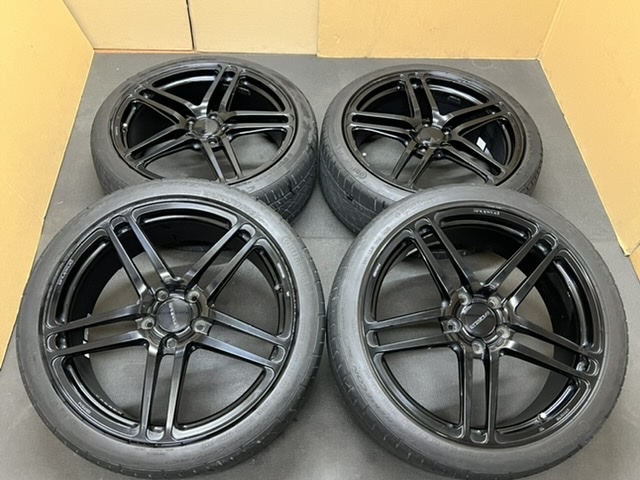 ホイール付タイヤ４本セット RAYS PRODRIVE FORGED FORGED 19×8JJ+50 PCD114.3 225/40/19 CONTINENTAL の画像1