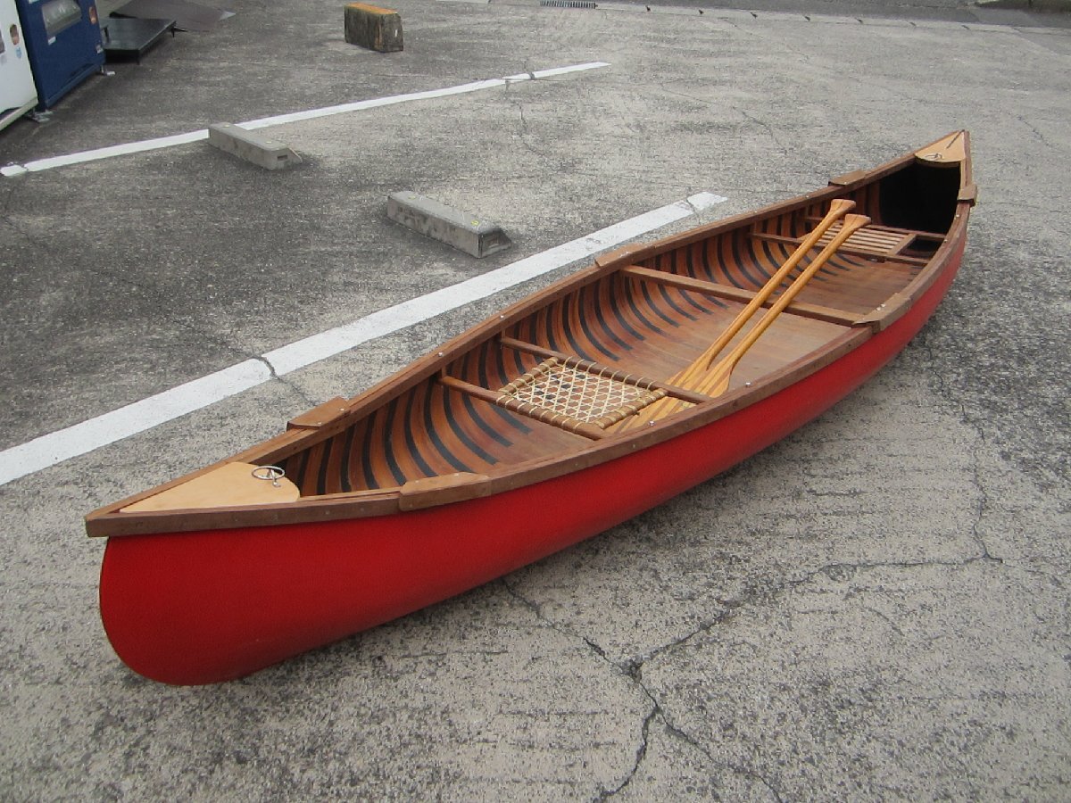 #USEDnabaro Legacy Canadian canoe total length : approximately 390cm * shipping is is not possible 