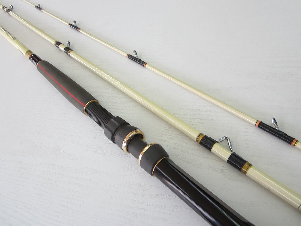驚きの安さ リョービ名竿 中古の スーパーカーボテック海峯3-81 磯竿の長竿 リョービ