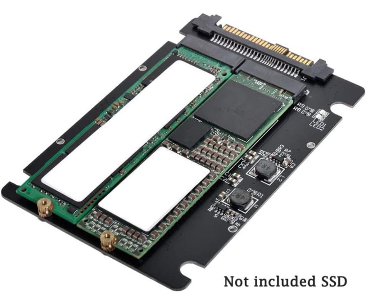 NFHK SFF-8639 NVME U.2 コンボ NGFF M.2 M-Key SATA PCIe SSDアダプター メインボード交換用 SSD 750 p3600 p3700_画像7