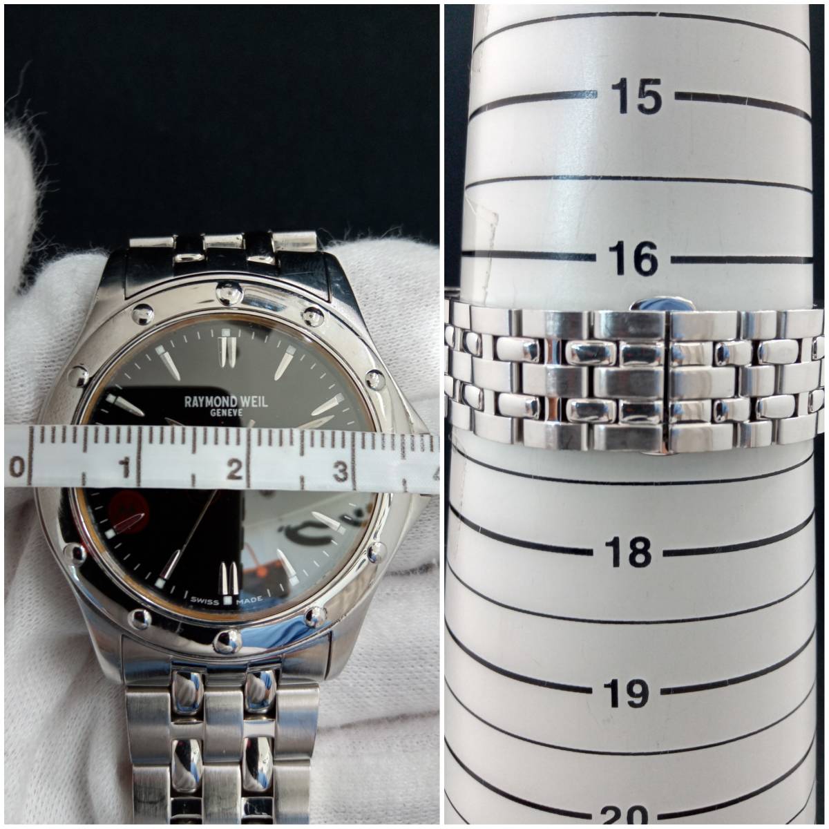 【保存版】 - Yahoo!オークション レイモンドウィル 5590 WEIL RAYMOND 3針+カレンダー