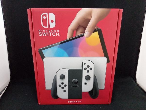 未使用品 Nintendo Switch(有機ELモデル) Joy-Con(L)/(R) ホワイト(HEGSKAAAA) ニンテンドースイッチ