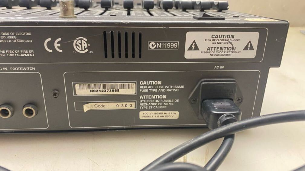 [ verification animation ]63013 BEHRINGER Behringer EUROLIGHT LC2412 DMX controller electrification has confirmed 