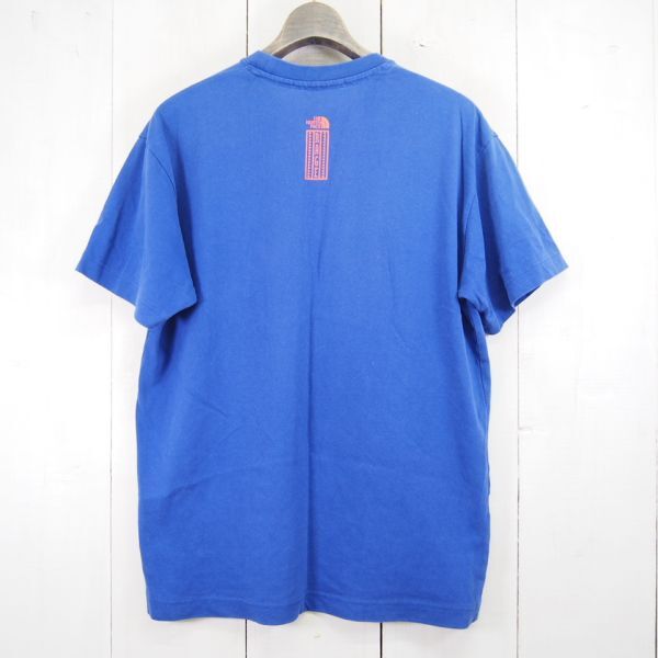 ノースフェイス THE NORTH FACE RAGE S/S Box Logo Tee レイジショートスリーブボックスロゴTシャツ(L)パープルネイビー/NT31964の画像5