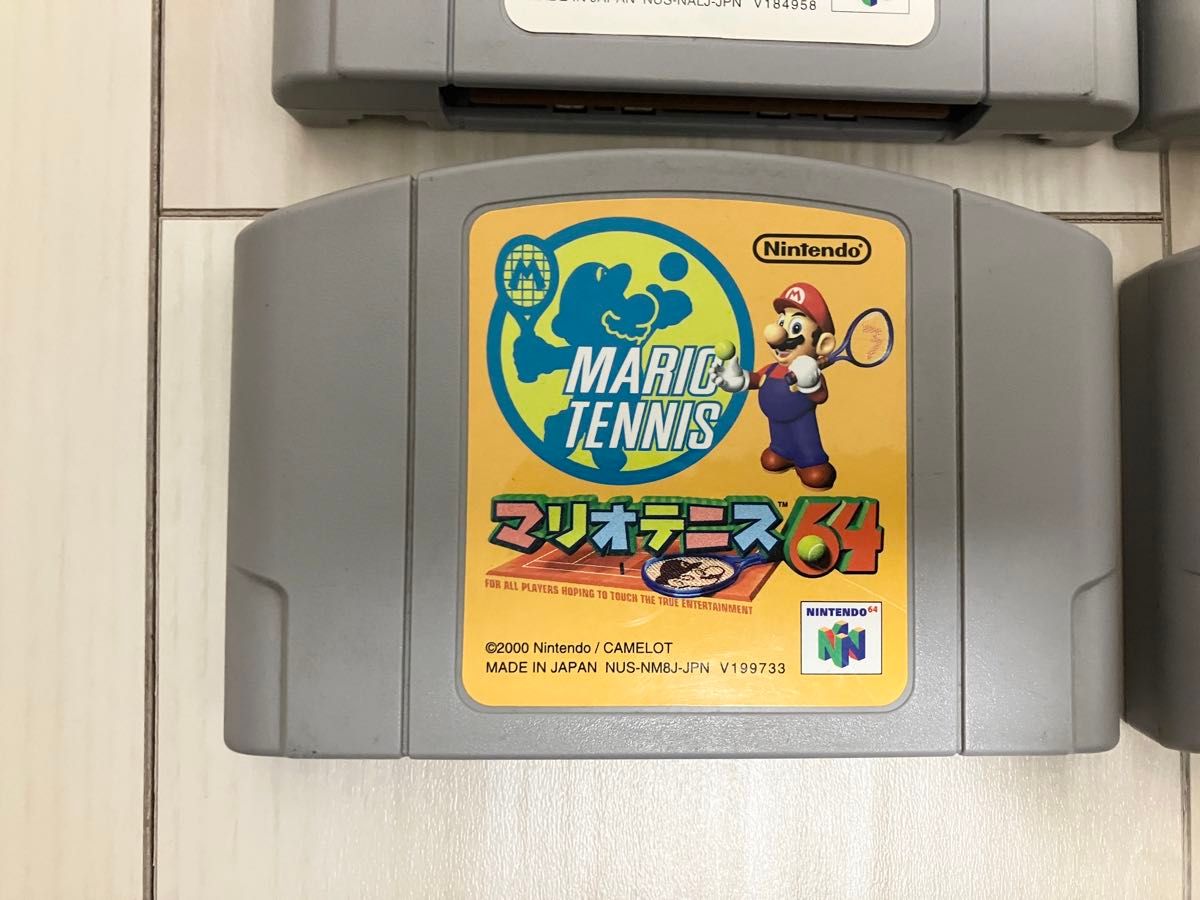 任天堂 Nintendo 64ソフト スマブラ 大乱闘スマッシュブラザーズ マリオカート ソフト マリオテニス　ポケモンスナップ