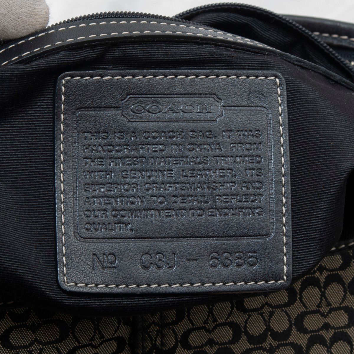 美品】COACH(コーチ)ミニシグネチャー ラージ ホーボー ワン 美品】COACH(コーチ)ミニシグネチャー ラージ ホーボー ワン