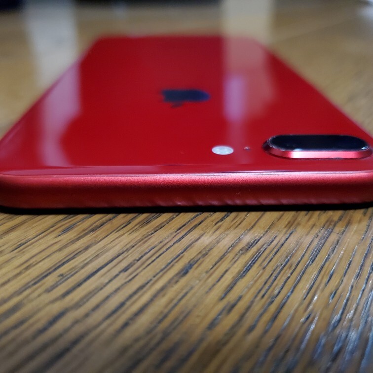 iPhone8Plus バッテリー83％ 64GB 3D801J/A  レッド  SIMロック解除済み の画像7