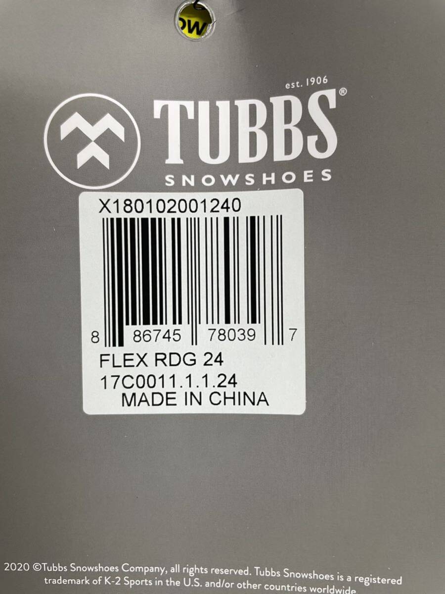 【TUBBS】FLEX RDG 24 / メンズ / フレックス / タブス / スノーシュー / BOA / スノーハイク_画像3