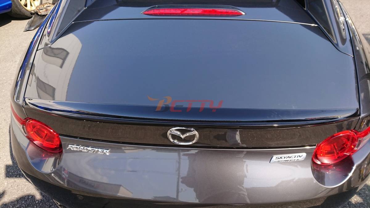 [ немедленная уплата товар ]P Type Mazda MX-5 ND серия Roadster RF ND5RC NDERC ABS производства задний спойлер спойлер багажника wing нет покраска товар фундамент 