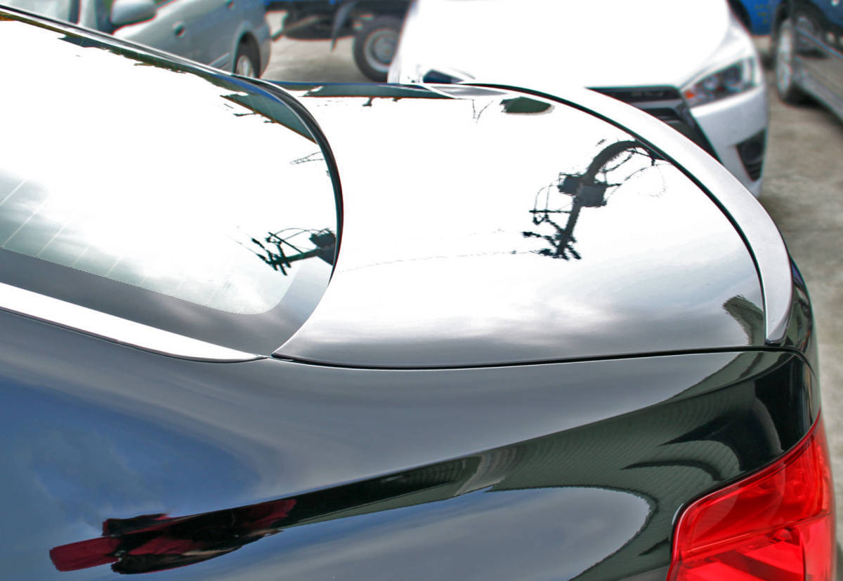 【即納品】M3 Type BMW 7シリーズ F01 F02 セダン ABS エアロ トランクスポイラー リヤスポイラー 未塗装品 素地 2009-2015_画像2