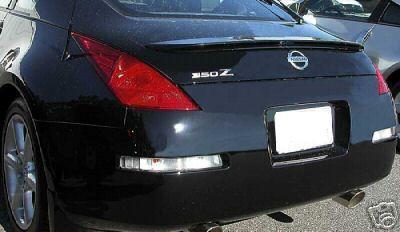 カーボントランクスポイラー 2003-2008 日産 350Z フェアレディZ Z33 クーペ ウイング リアスポイラー OE TYPE リアルカーボン製_画像3