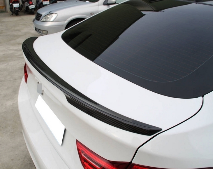カーボントランクスポイラー 2014-2020 BMW 4シリーズ F36 グランクーペ ウイング リアスポイラー P TYPE リアルカーボン製_画像4