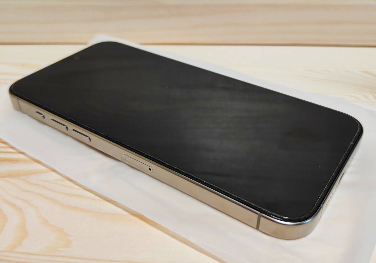 美品】iPhone 15 Pro Max 256GB SIMフリー ナチュラルチタニウム 美品】iPhone 15 Pro Max 256GB SIMフリー ナチュラルチタニウム