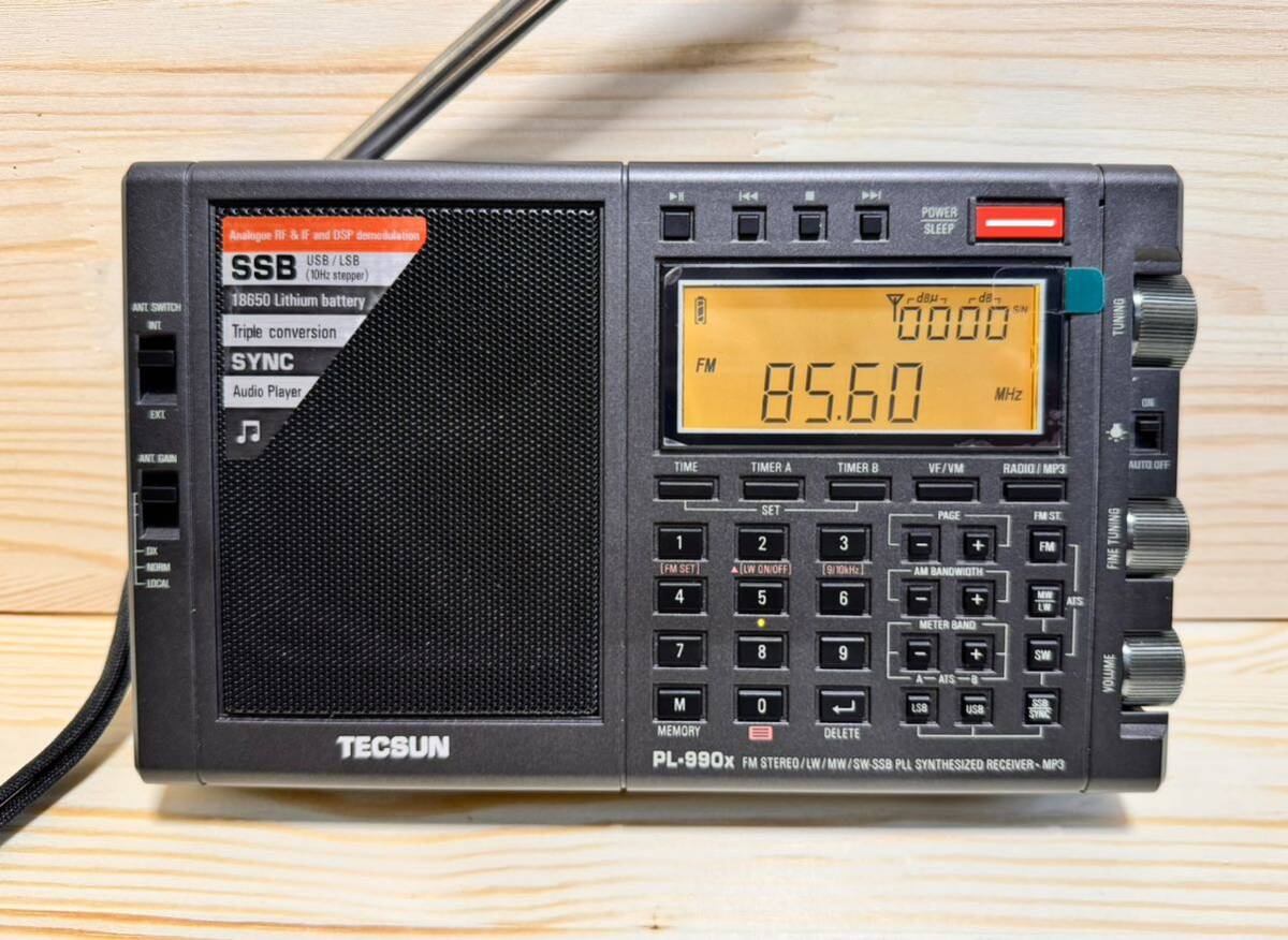 TECSUN PL-990x BCL 短波ラジオ Amazon.co.jp: TECSUN 日本正規代理店 PL-990x (PL-990) BCL