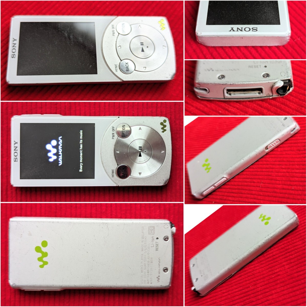 【動作確認済♪7点セット】SONY WALKMAN ウォークマン ソニー デジタルメディアプレーヤー NW-F805 S744 S734 S644 E052 E053 まとめ_画像7