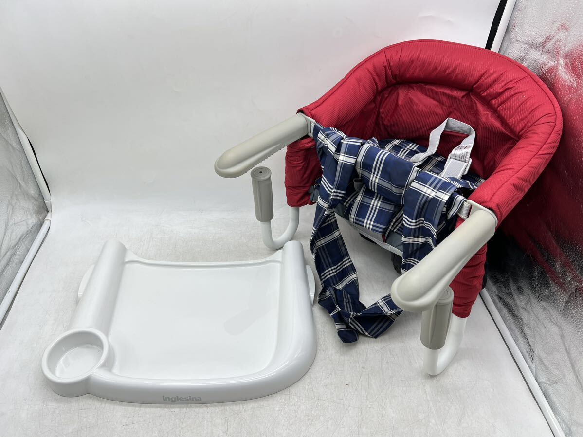 [1 jpy start ] wing lisi-na fast table che Atrai attaching red baby chair tray folding Inglesina DM0326N