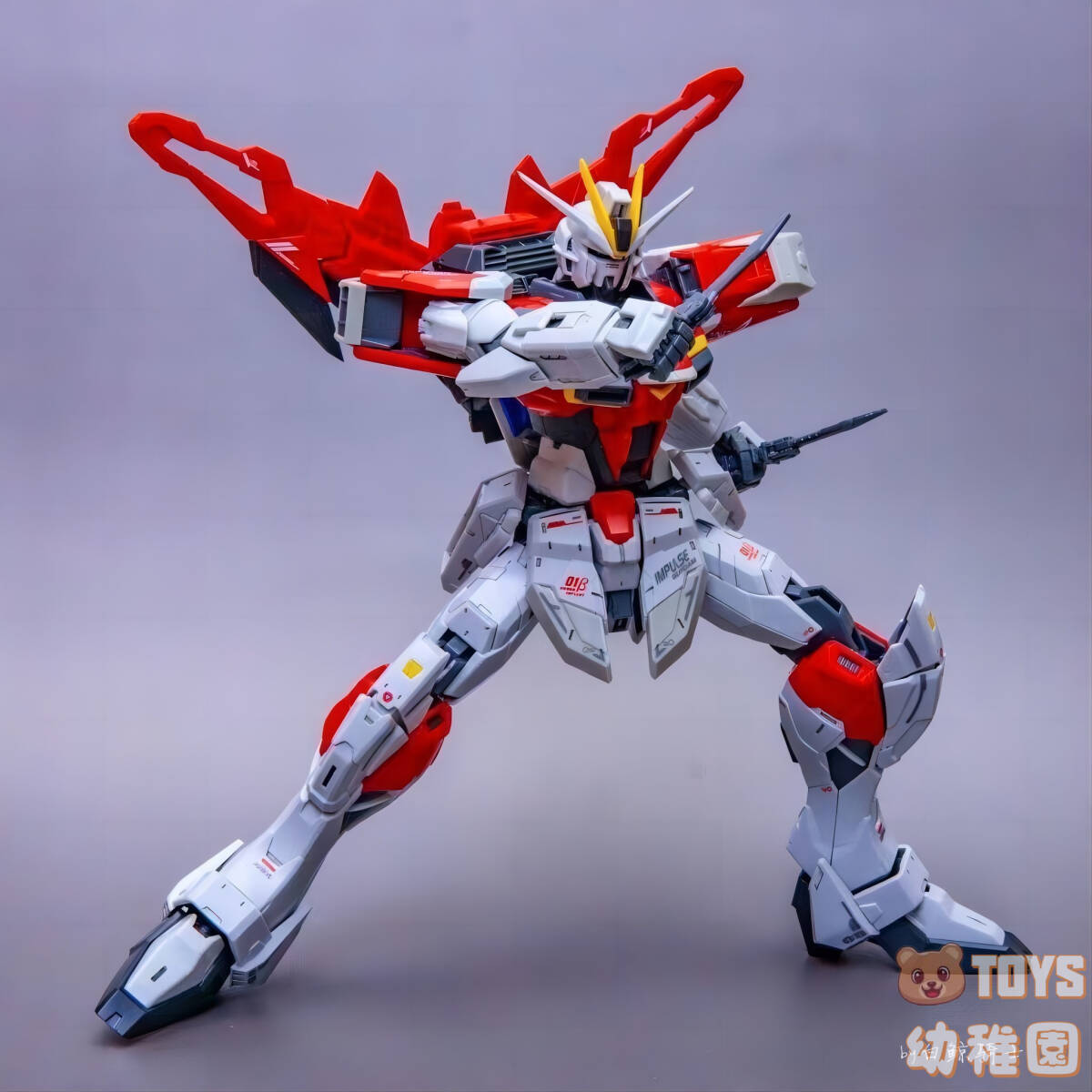 【DABAN MODEL】1/100 MG ソードインパルス スタンド付き デカール付き 8813 プラモデル 未組立 新品_画像3