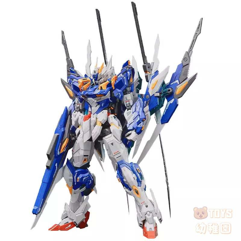 【SNAA】1/100 YR-02 BLADE KING ブレードキング 刃皇 MG相当 水転写デカール付き 未組立プラモデル SUPER NOVA_画像1