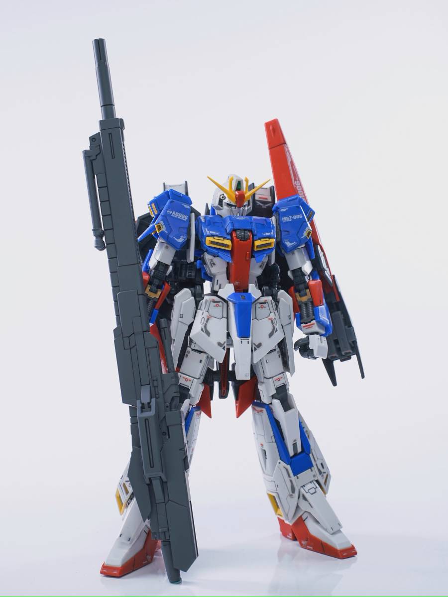 【EffectWings/EW】1/144 RG Zガンダム用 ハイパーメガランチャー 特典付き 未組立 プラモデル 新品_画像4