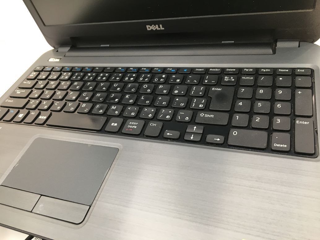 Dell Inc./ノート/第4世代Core i5/メモリ4GB/WEBカメラ有/OS無-240206000783513_キーボード接写１