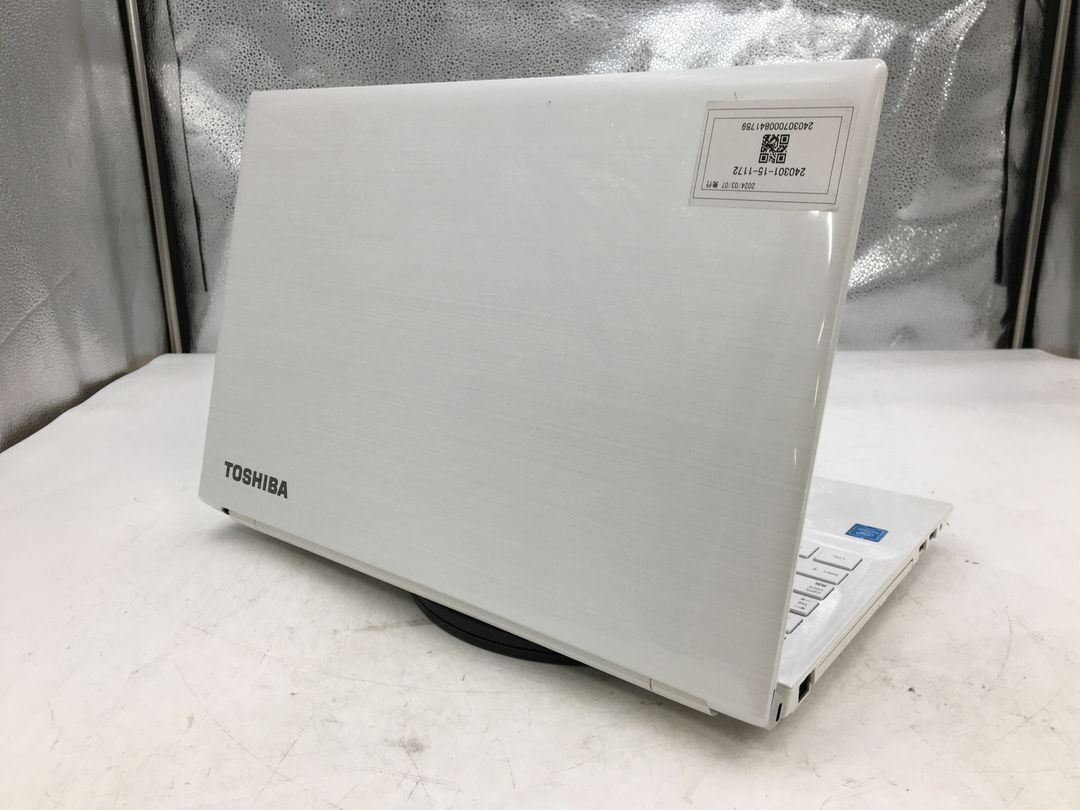 TOSHIBA/ノート/HDD 750GB/第3世代Celeron/メモリ4GB/WEBカメラ有/OS無/Intel Corporation HD Graphics 510 32MB-240307000841759_天板　M