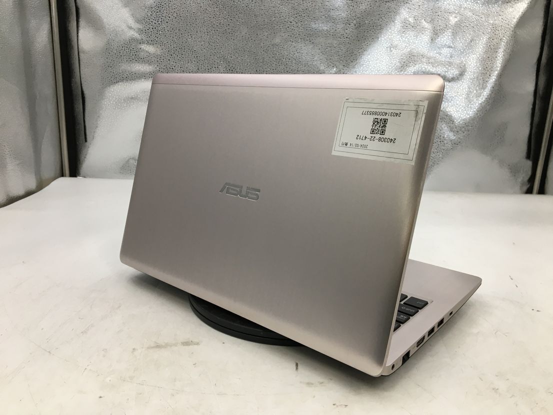 ASUS/ノート/HDD 500GB/第3世代Core i3/メモリ4GB/WEBカメラ有/OS無-240314000855377_天板　M