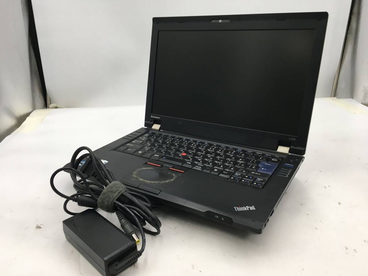 LENOVO/ノート/HDD 320GB/第2世代Core i5/メモリ2GB/2GB/WEBカメラ有/OS無-240222000814533_正面 M