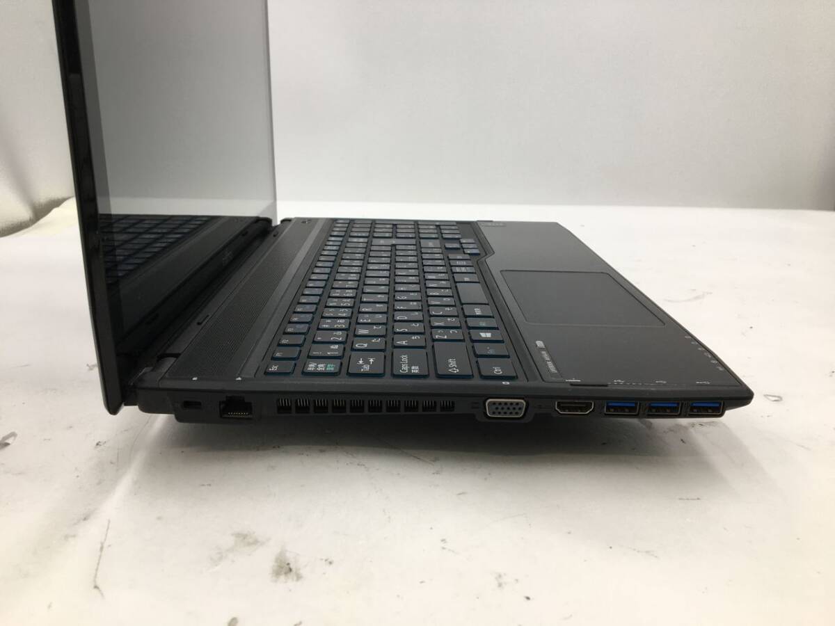 FUJITSU/ノート/第4世代Core i7/メモリ4GB/4GB/WEBカメラ有/OS無-240129000766372_側面（左）M