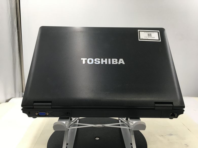 TOSHIBA/ノート/HDD 500GB/第2世代Core i3/メモリ4GB/WEBカメラ無/OS無-240224000818142_天板　M