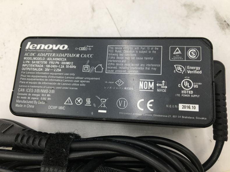 LENOVO/ノート/第6世代Core i7/メモリ4GB/4GB/WEBカメラ有/OS無/Intel Corporation Skylake GT2 [HD Graphics 520] 32MB-240112000732085_付属品 1