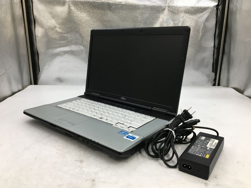 FUJITSU/ノート/HDD 160GB/第2世代Core i5/メモリ2GB/WEBカメラ無/OS無-240320000867784_正面 M