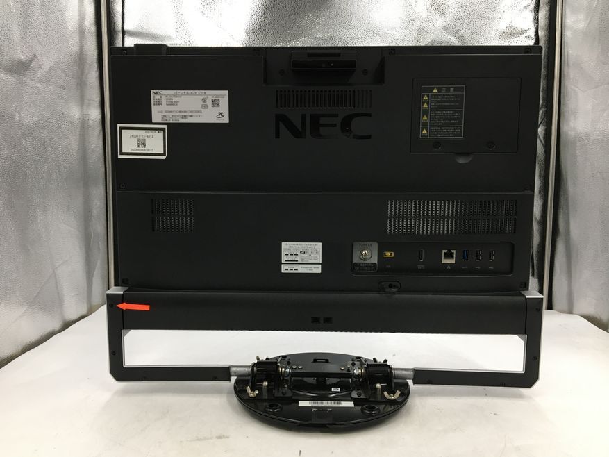 NEC/液晶一体型/HDD 3000GB/第5世代Core i7/メモリ8GB/WEBカメラ有/OS無/Intel Corporation HD Graphics 5500 32MB-240306000838163_背面　M