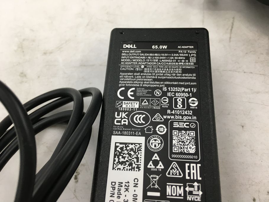 DELL/ノート/HDD 1000GB/第10世代Core i5/メモリ4GB/WEBカメラ有/OS無-240307000840664_付属品 1