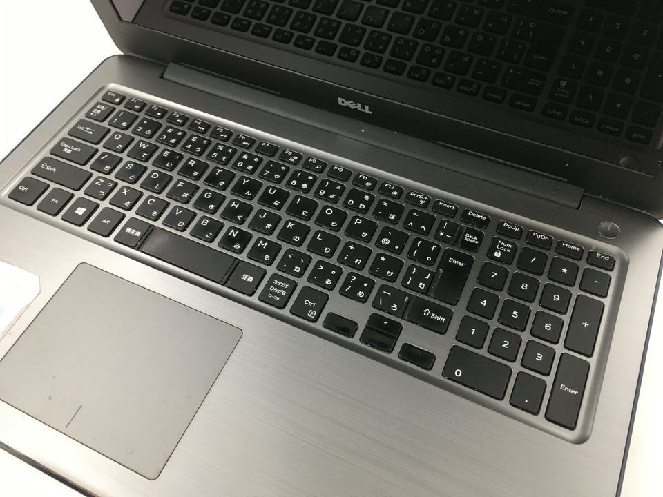 DELL/ノート/HDD 1000GB/第7世代Core i5/メモリ8GB/WEBカメラ有/OS無/Intel Corporation HD Graphics 620 32MB-240305000836864_キーボード接写１