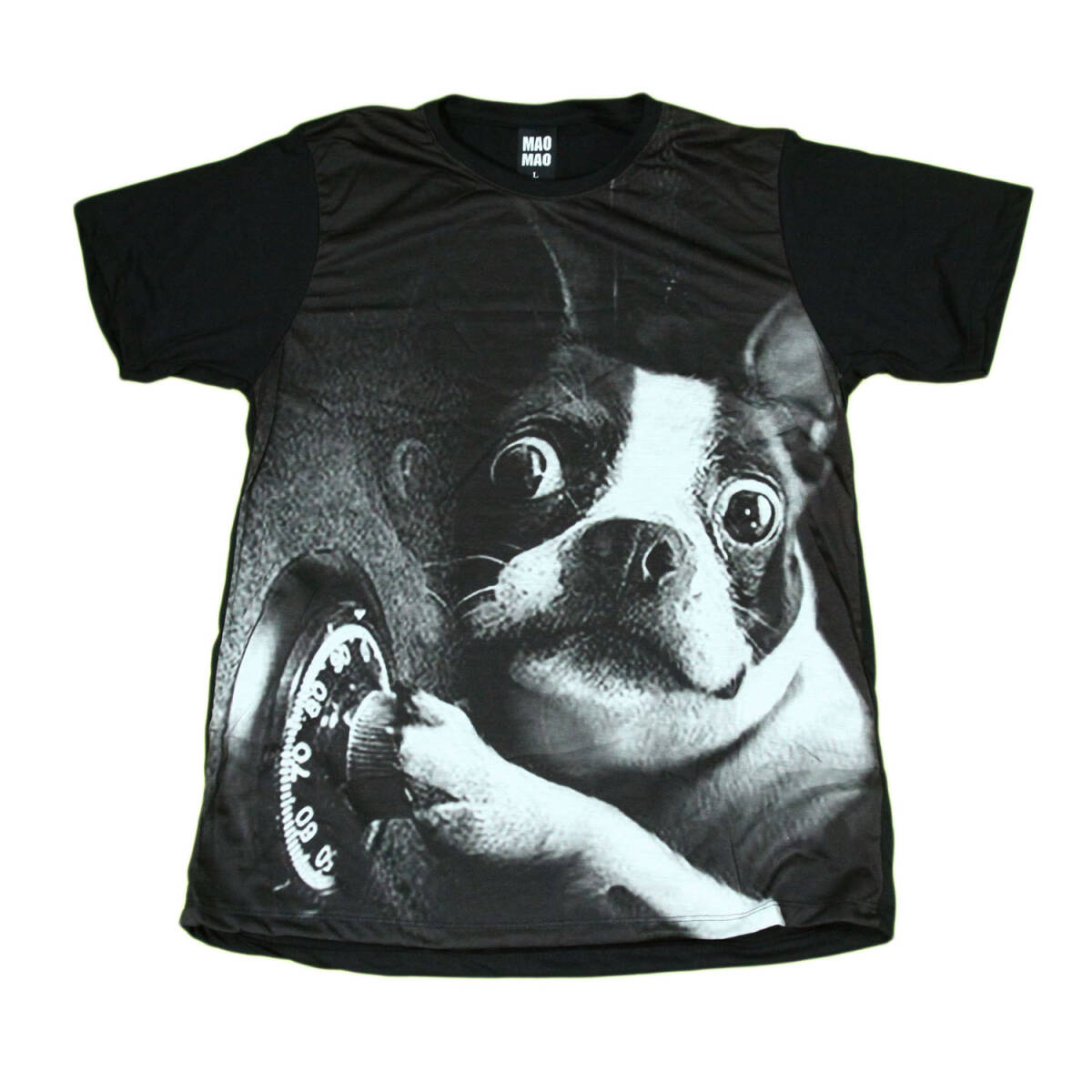 フレンチブルドッグ 犬 フレブル ワンちゃん ストリート系 デザインTシャツ おもしろTシャツ メンズTシャツ 半袖 ★E628M_画像1