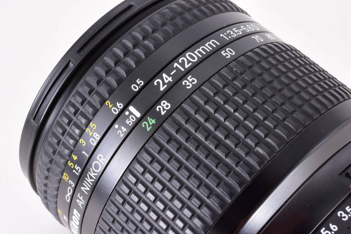 ★希少元箱付/新品同様★Nikon ニコン AF NIKKOR 24-120mm F3.5-5.6 D HB-11 純正フード 付属品 元箱 フィルター付★専門店動作確認済！！_画像8