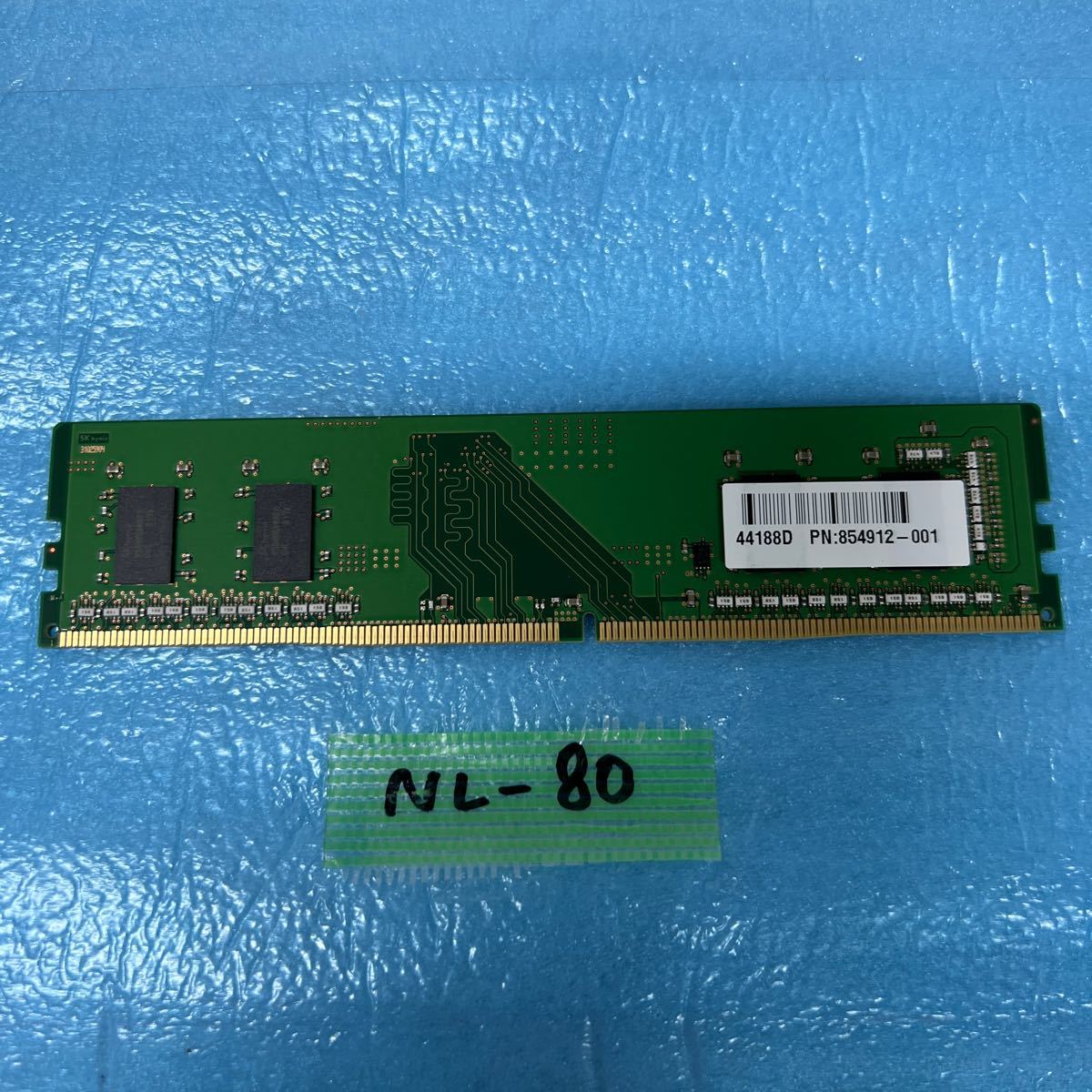 NL-80 激安 デスクトップPC メモリ SKhynix 4GB PC4-2400T 動作品 同梱可能_画像2
