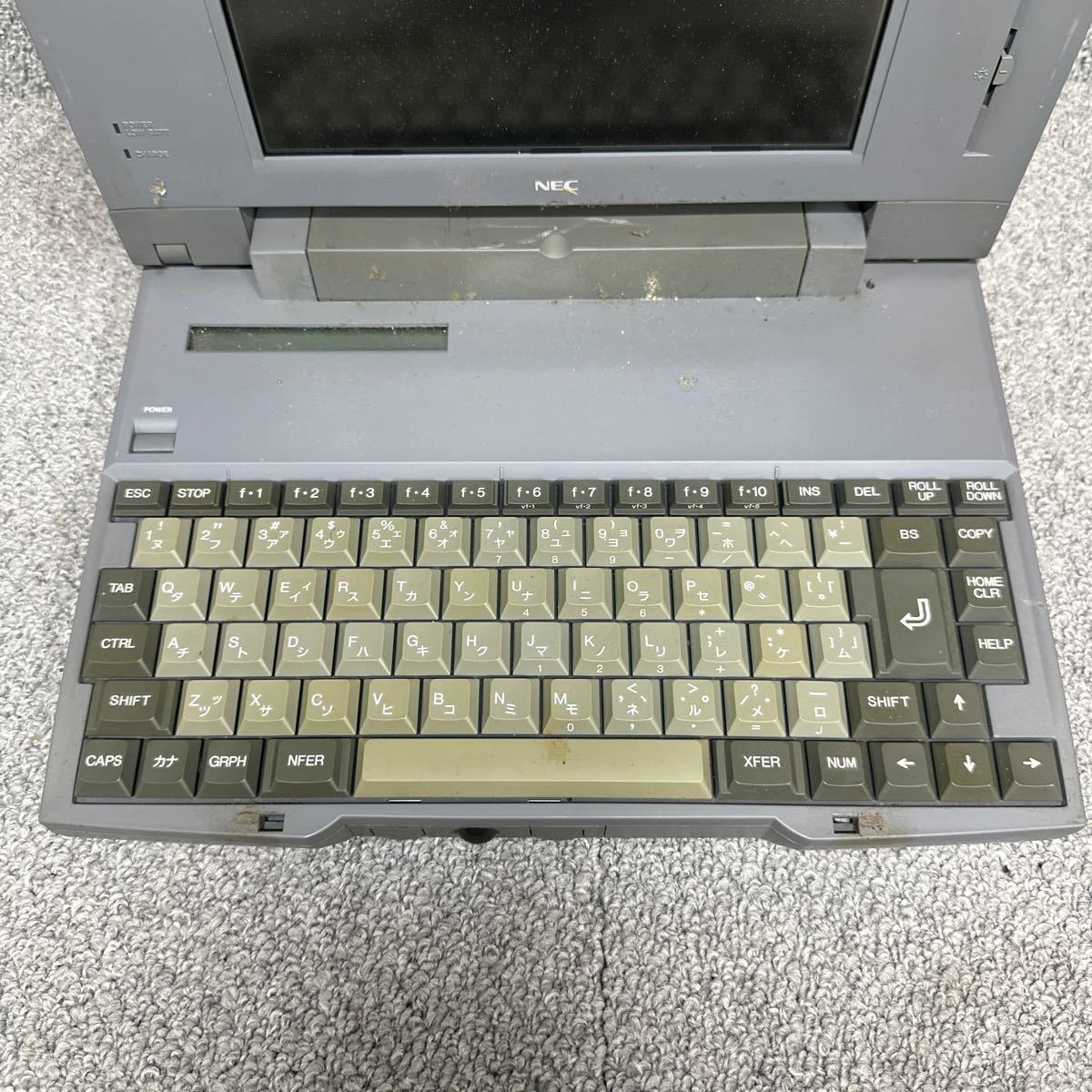 PCN98-1421 激安 PC98 ノートブック NEC PC-9821Ne 通電不可 ジャンク 同梱可能_画像3