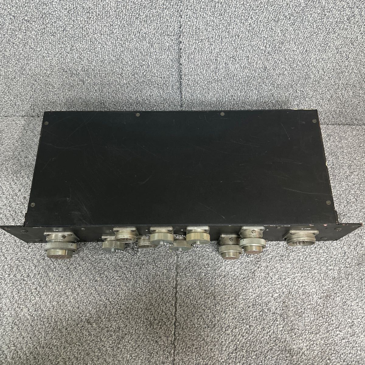 PCN98-1490 super-discount patch bay? Patchbay? patch record? IN OUT connection power supply connector box Manufacturers pattern number unknown not yet verification used present condition goods 
